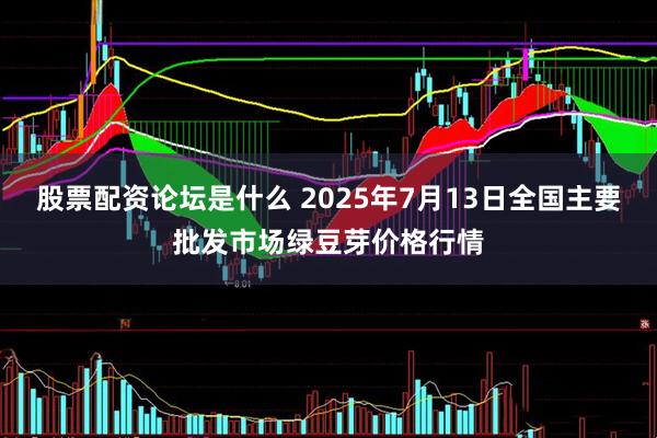 股票配资论坛是什么 2025年7月13日全国主要批发市场绿豆芽价格行情