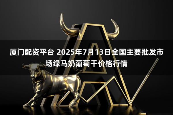 厦门配资平台 2025年7月13日全国主要批发市场绿马奶葡萄干价格行情