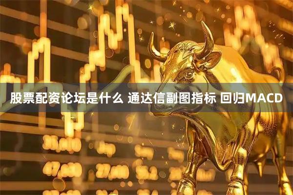股票配资论坛是什么 通达信副图指标 回归MACD